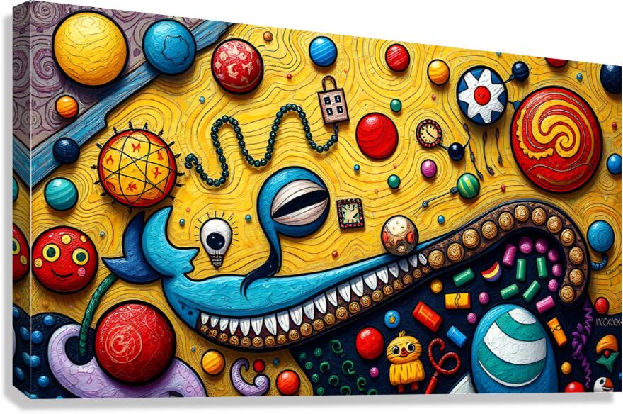 Fantasy world  40 Canvas Print