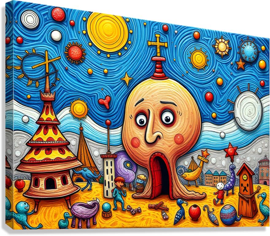Fantasy world  47 Canvas Print