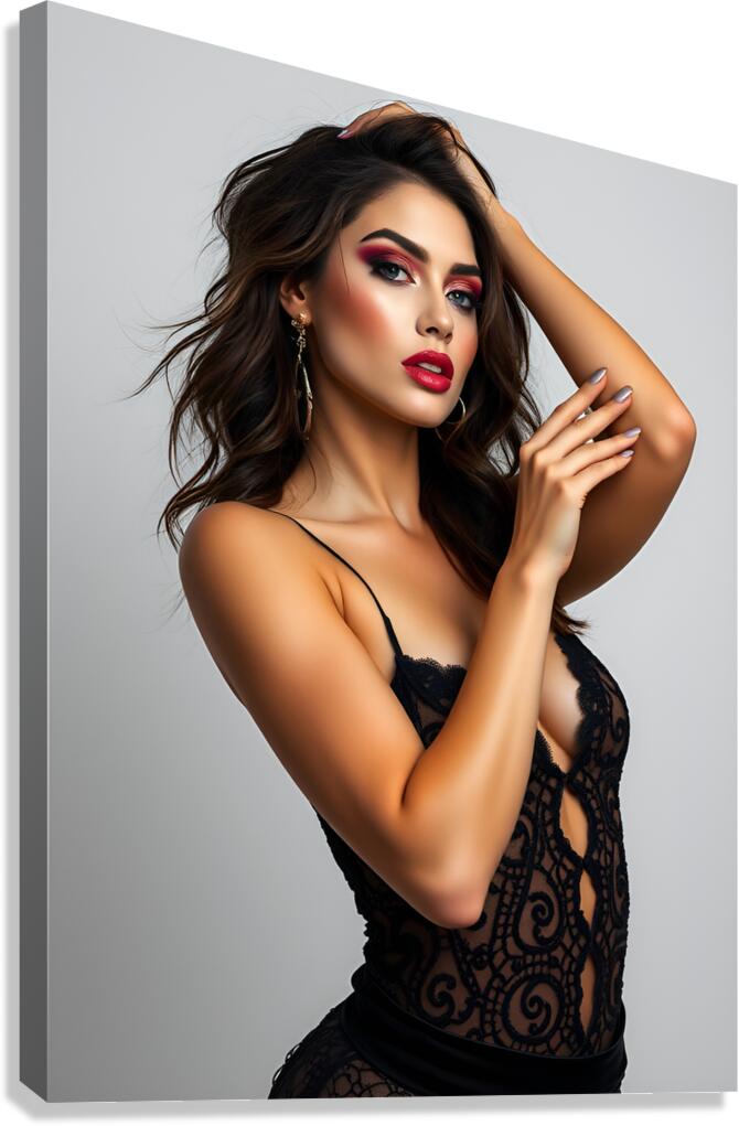 Seductive Glamour 13 Canvas Print