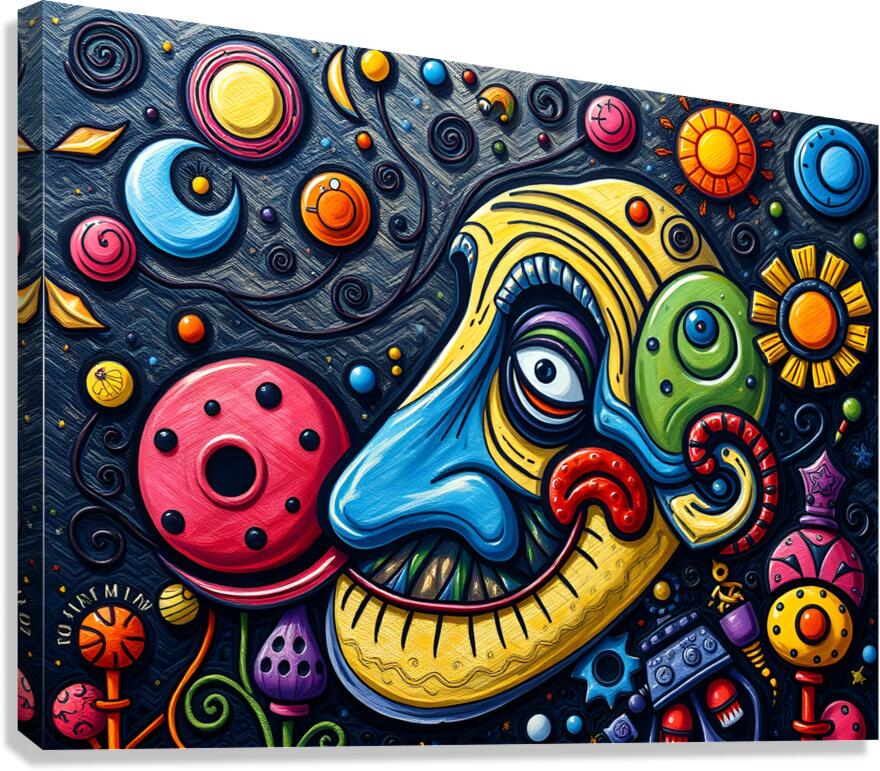 Fantasy world 78 Canvas Print