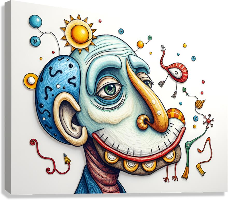 Fantasy world 76 Canvas Print