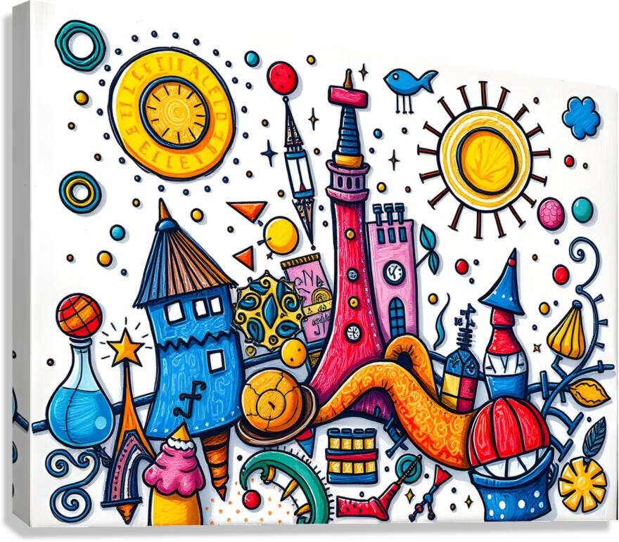 Fantasy world 73 Canvas Print