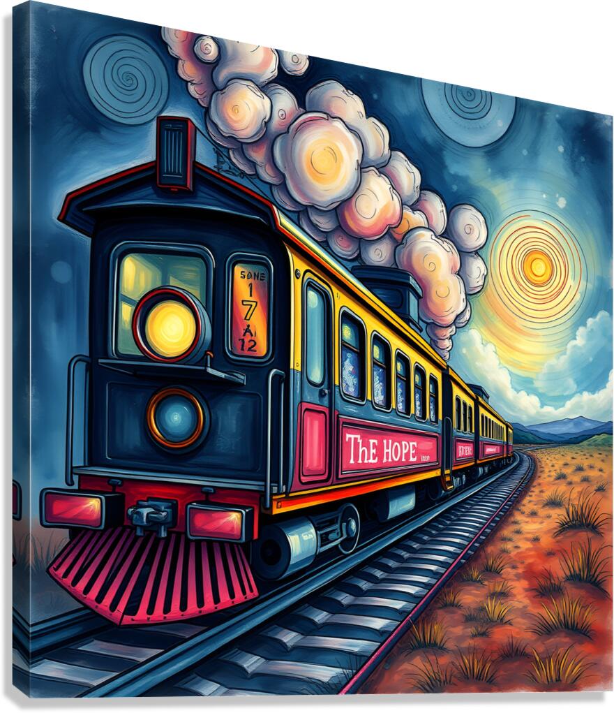 Train  4 Canvas Print
