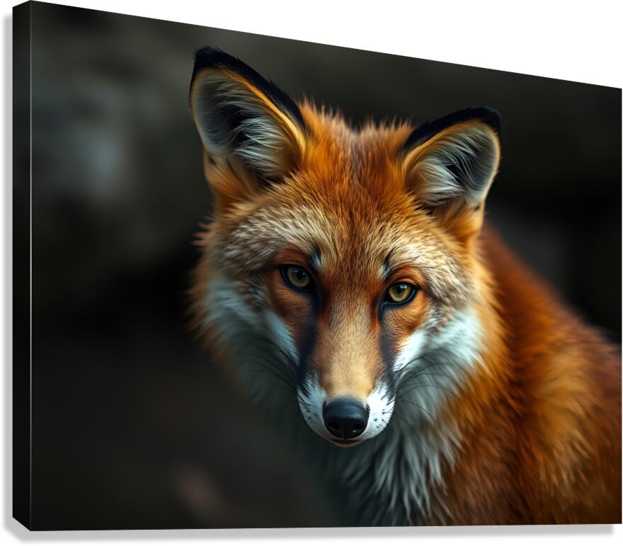 The Red Fox 2 Canvas Print