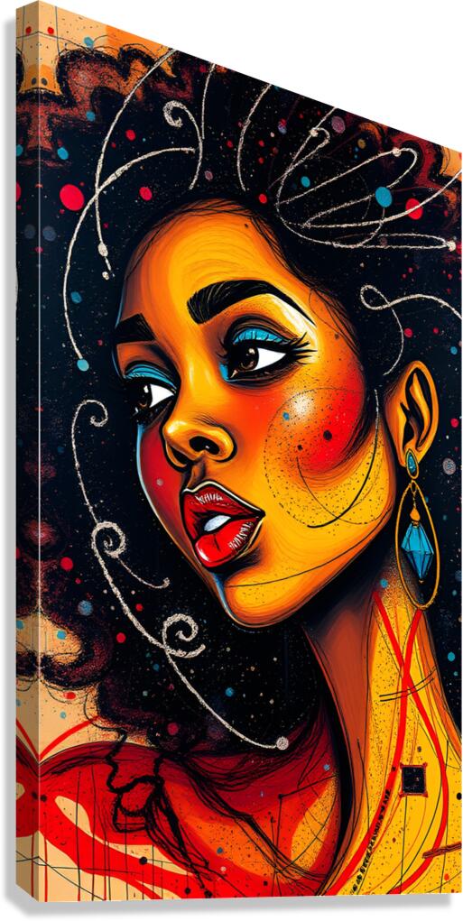 Portrait 15 Canvas Print