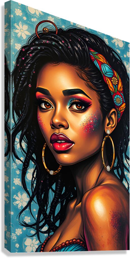 Portrait 11 Canvas Print