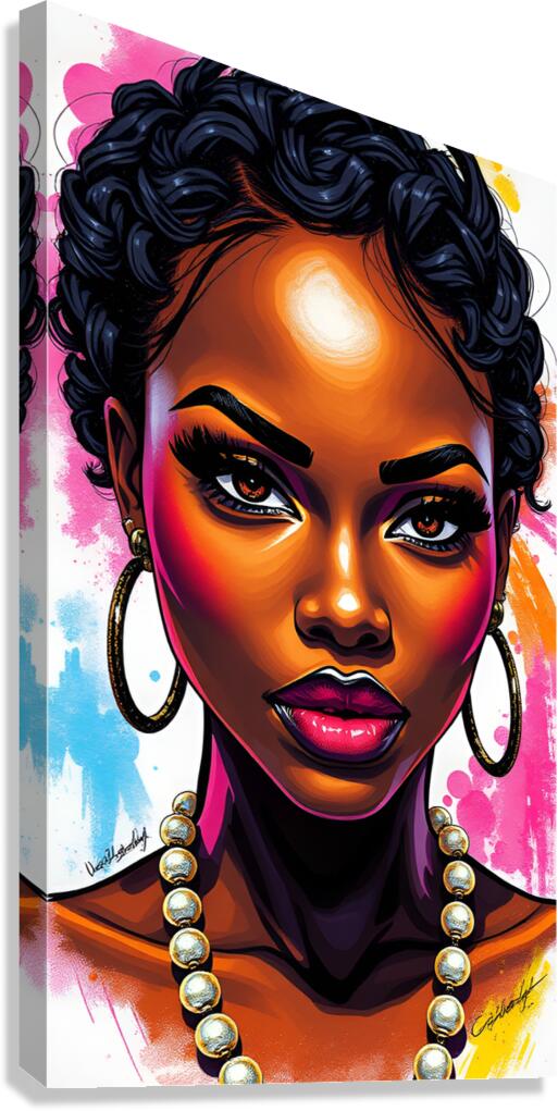 Portrait 4 Canvas Print