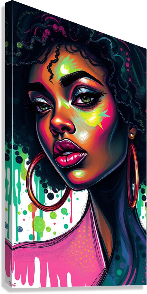 Portrait 22 Canvas Print