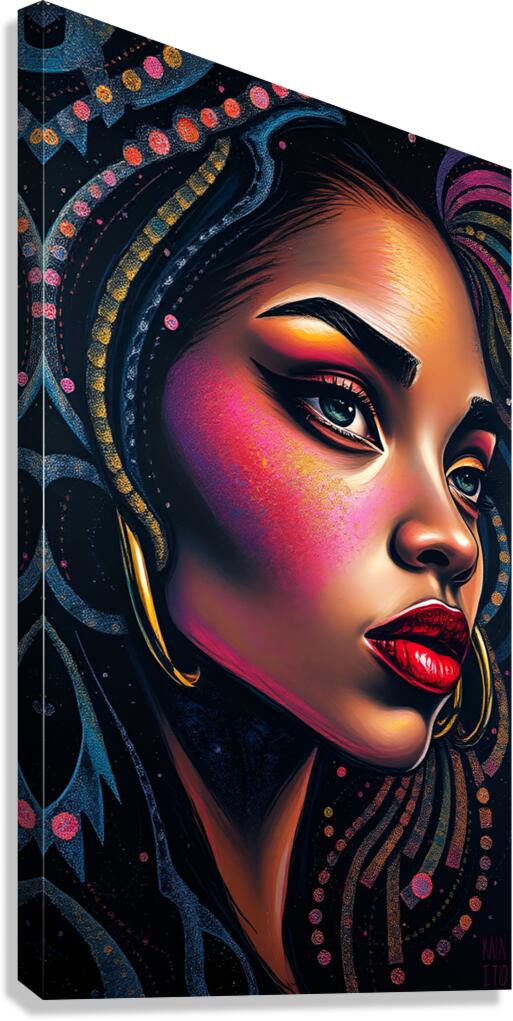 Portrait 21 Canvas Print