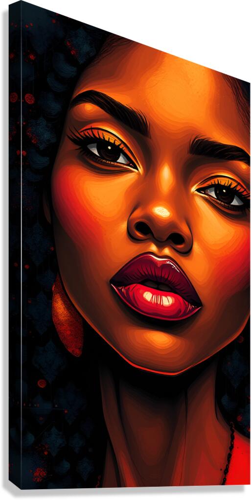 Portrait 25 Canvas Print