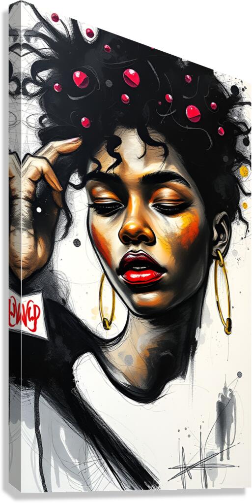 Portrait 31 Canvas Print
