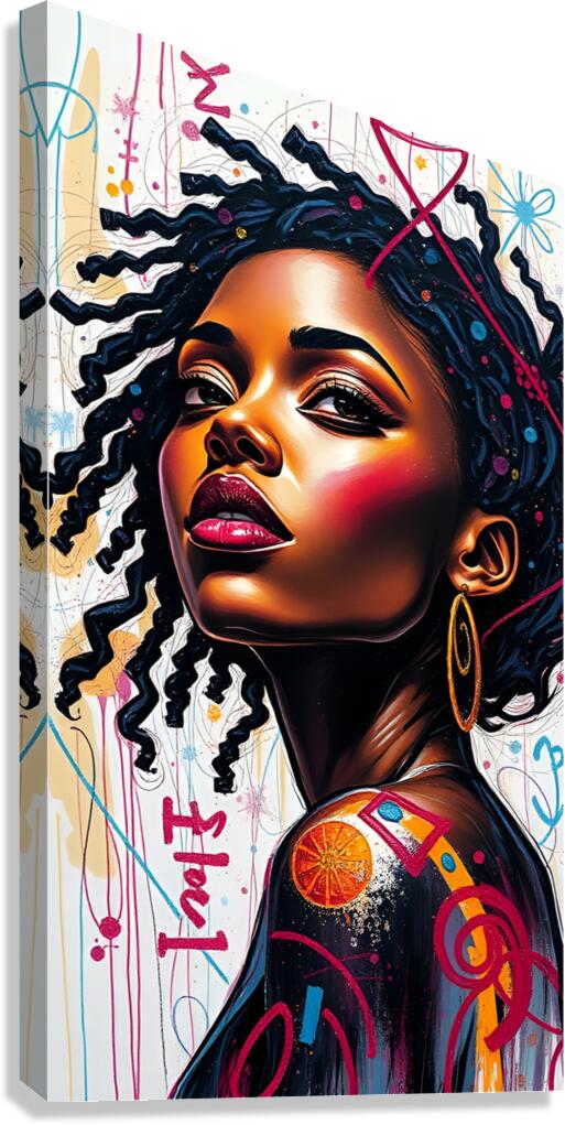 Portrait 19 Canvas Print