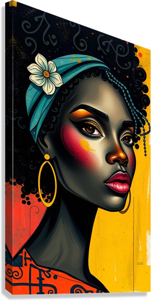 Portrait 29 Canvas Print