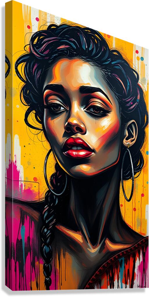 Portrait 13 Canvas Print