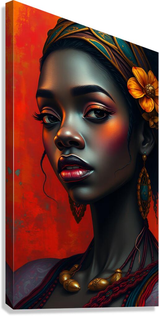Portrait 23 Canvas Print