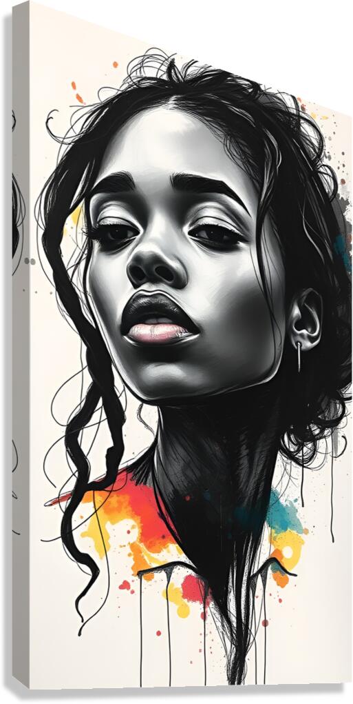 Portrait 33 Canvas Print