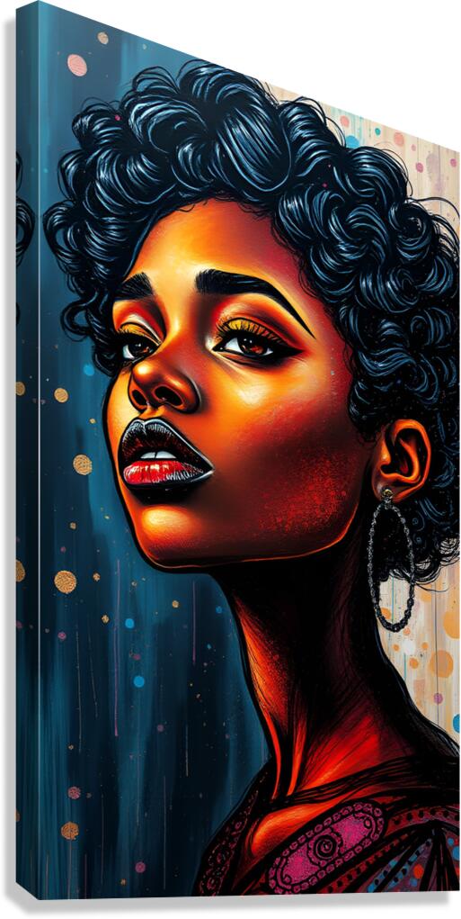 Portrait 7 Canvas Print