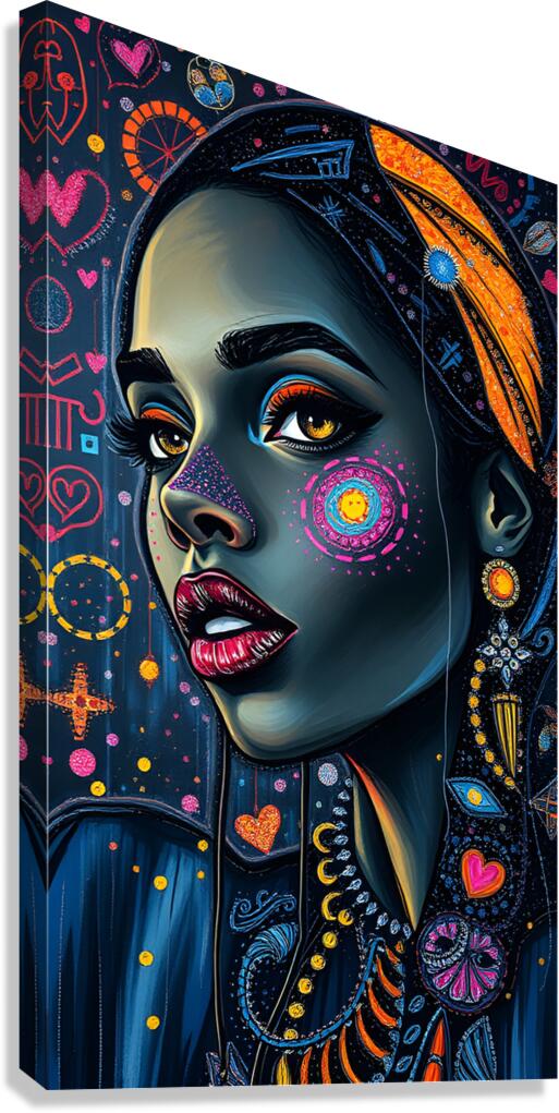 Portrait 18 Canvas Print