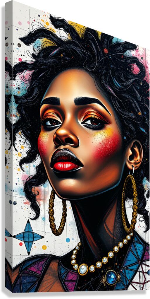 Portrait 6 Canvas Print