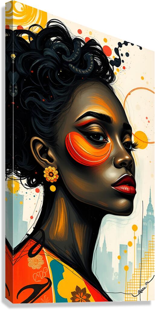 Portrait 30 Canvas Print
