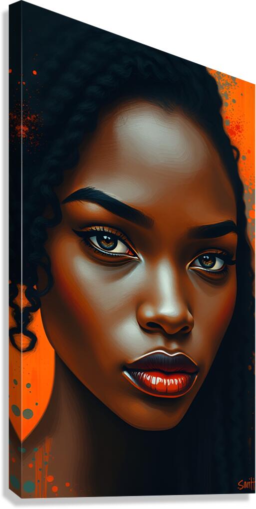 Portrait 24 Canvas Print
