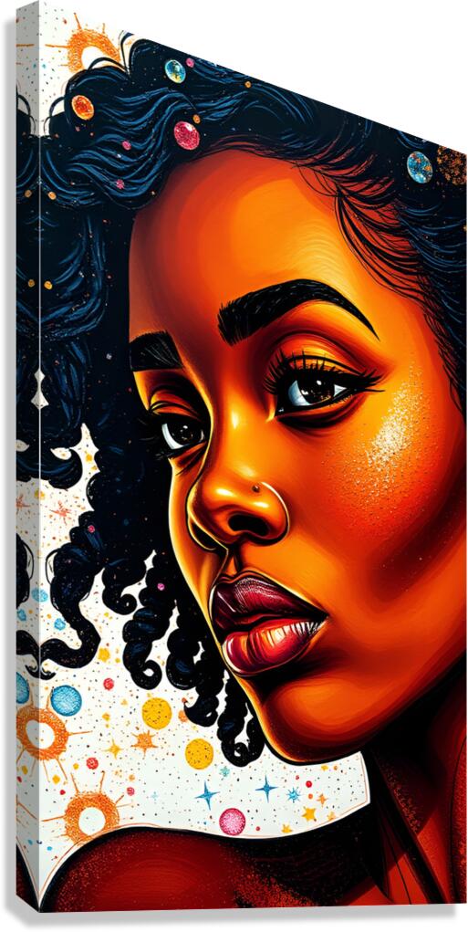 Portrait 10 Canvas Print