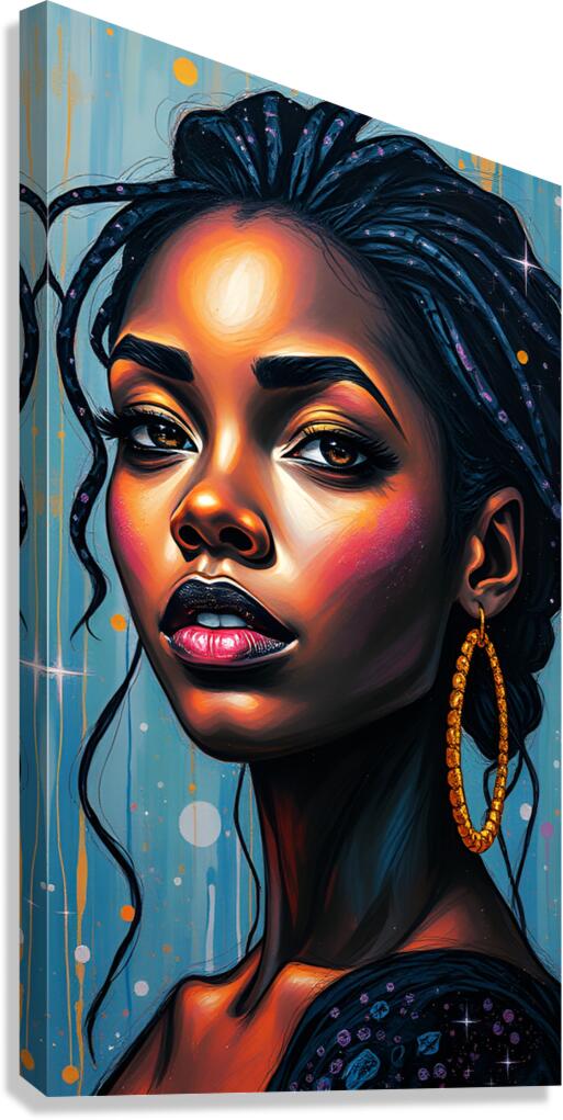 Portrait 20 Canvas Print