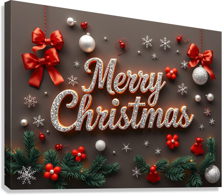 Merry Christmas 21 Canvas Print