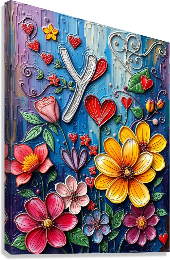 Blooming Love Canvas Print