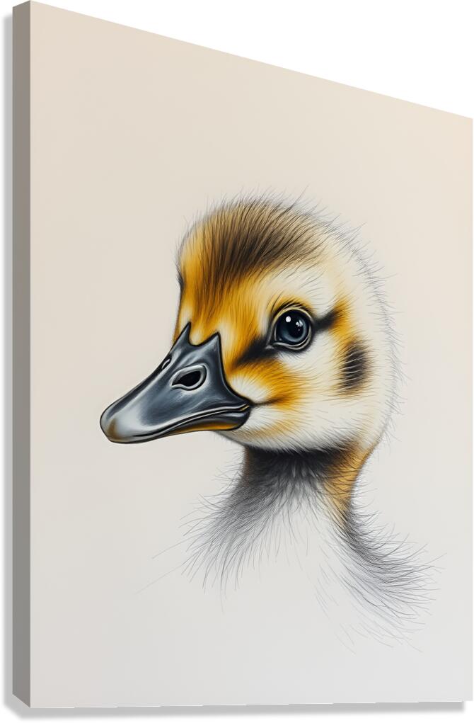 Duckling 3 Canvas Print