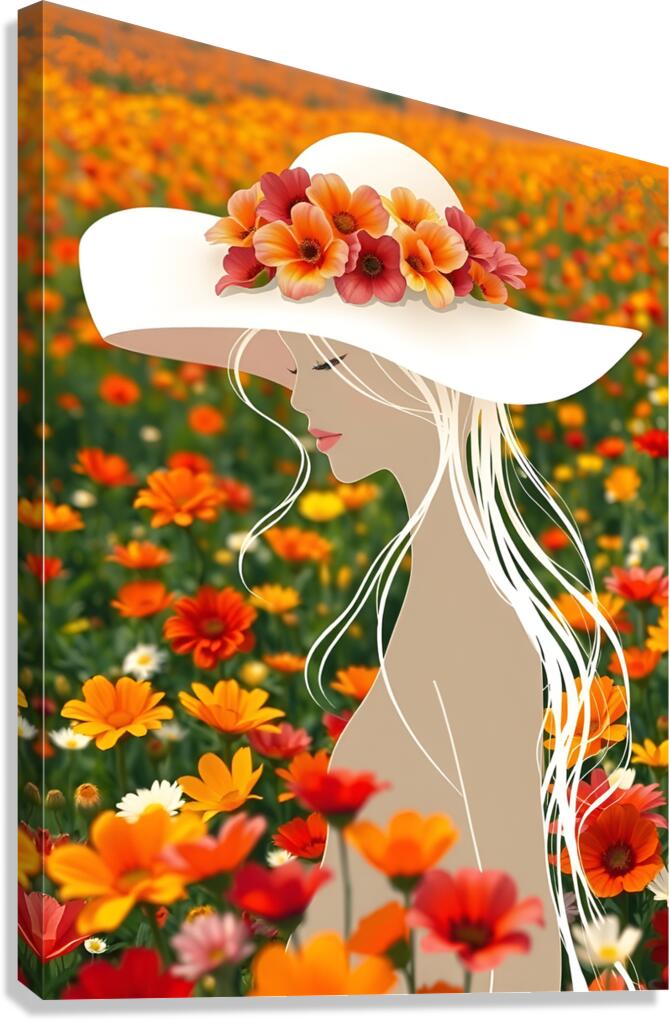 Springtime Style 9 Canvas Print