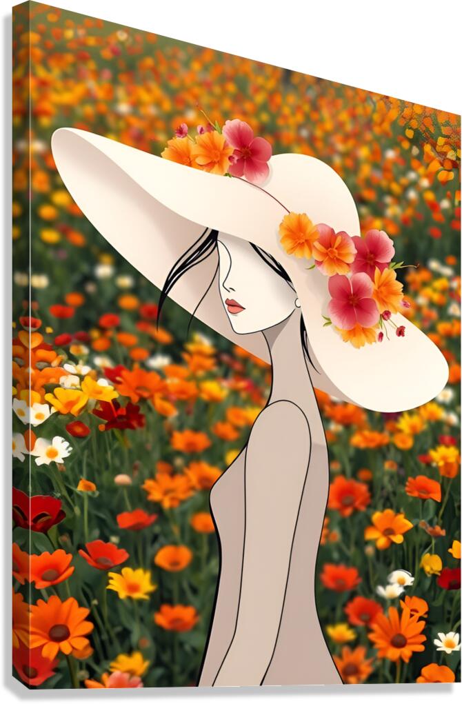 Springtime Style 7 Canvas Print