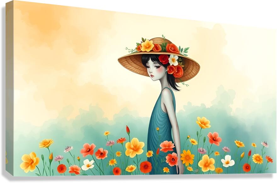 Springtime Style 10 Canvas Print