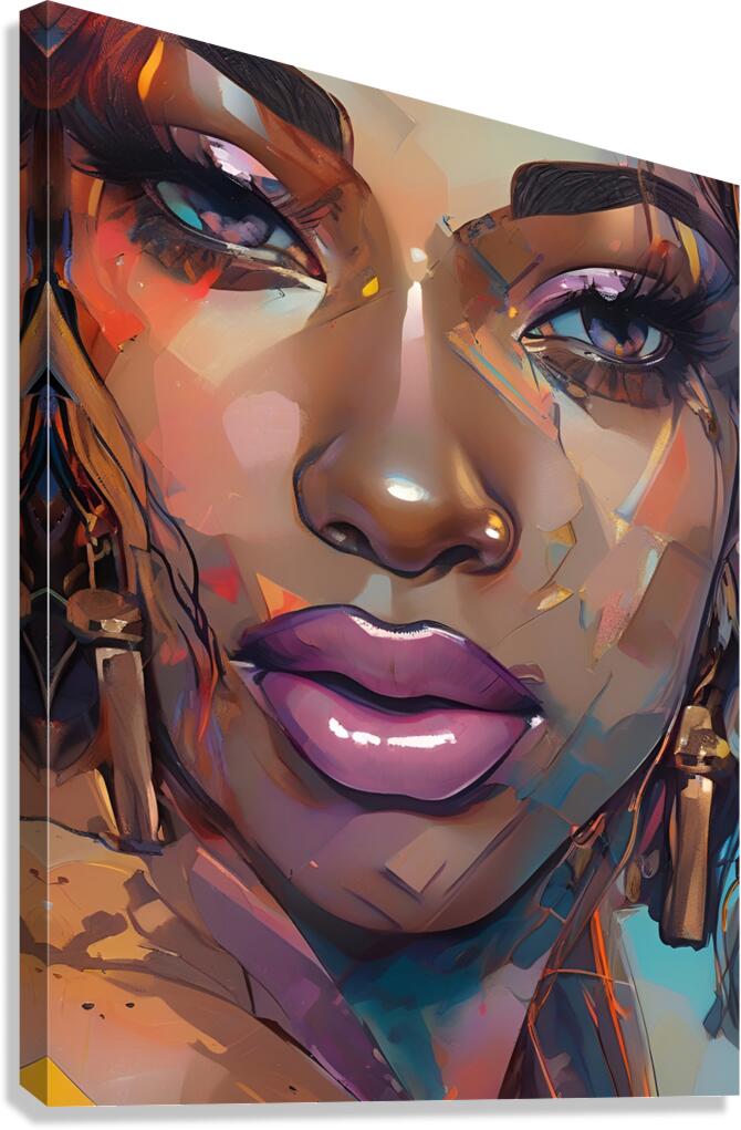 Portrait  Canvas Print