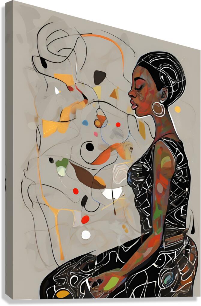 Abstract art Canvas Print