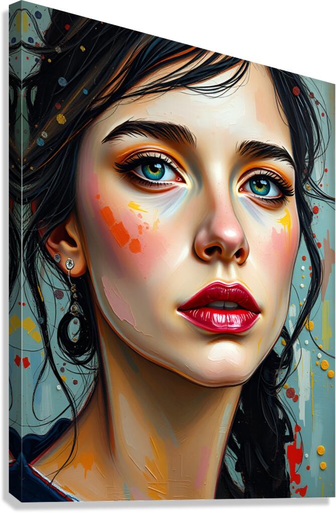 Portrait 46 Canvas Print