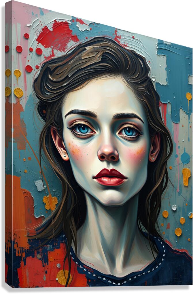 Portrait 50 Canvas Print