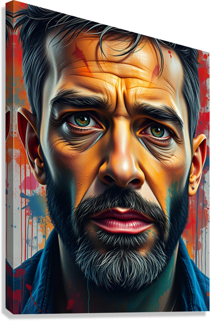Portrait 40 Canvas Print
