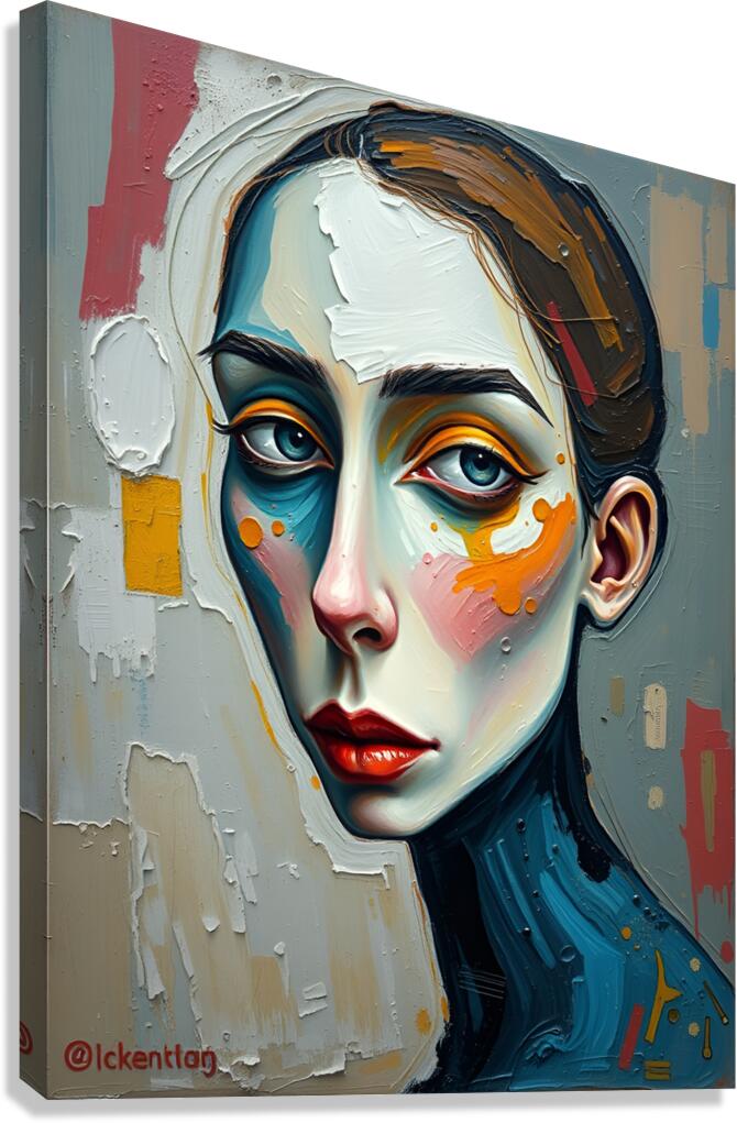 Portrait 49 Canvas Print