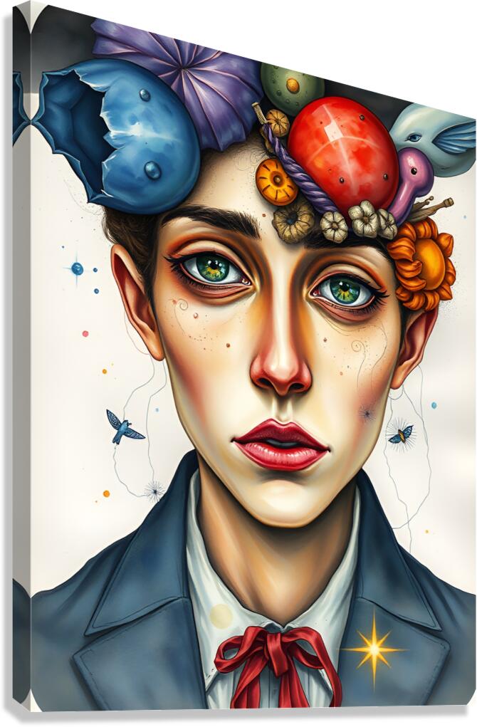 Portrait 52 Canvas Print