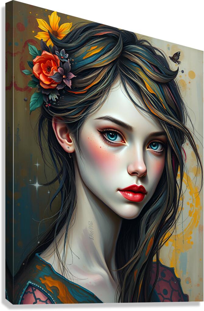 Portrait 37 Canvas Print