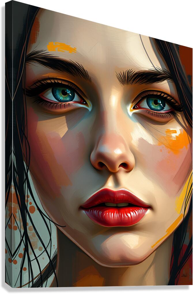 Portrait 42 Canvas Print
