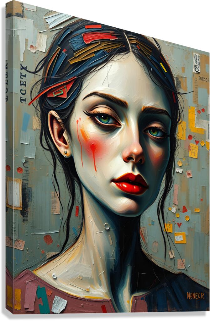 Portrait 51 Canvas Print