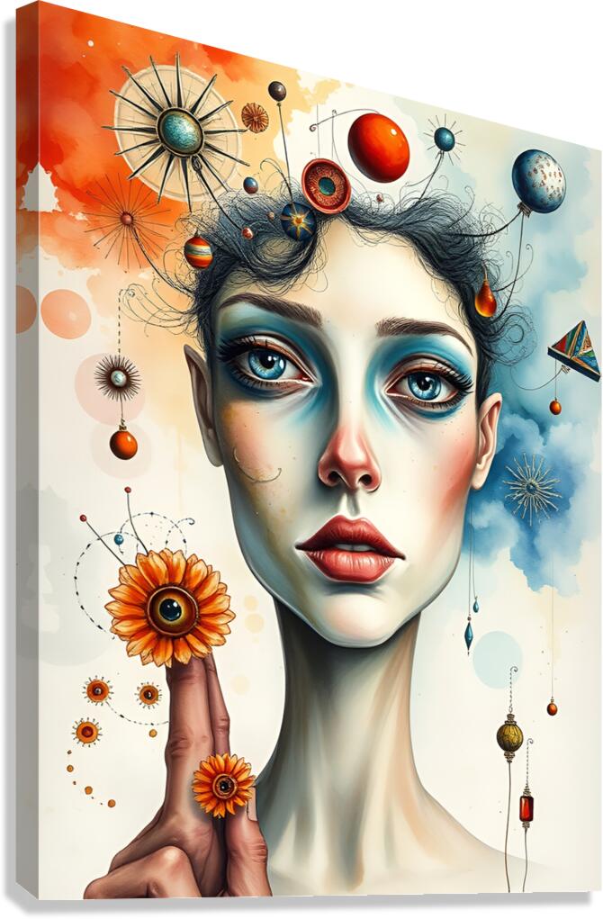 Portrait 53 Canvas Print