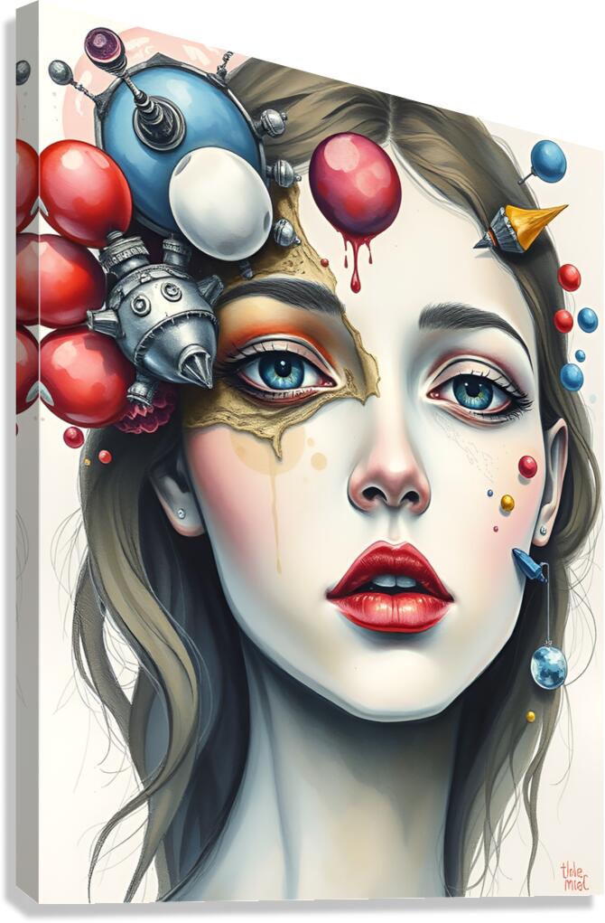 Portrait 54 Canvas Print