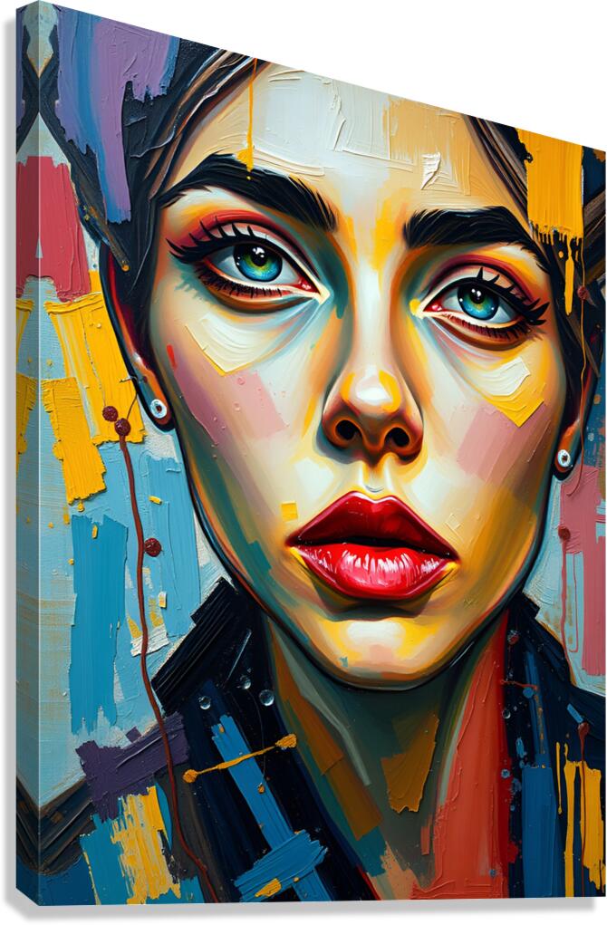 Portrait 44 Canvas Print