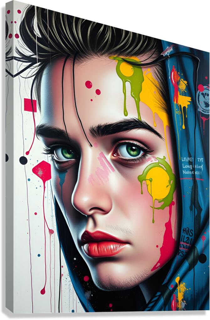 Portrait 87 Canvas Print