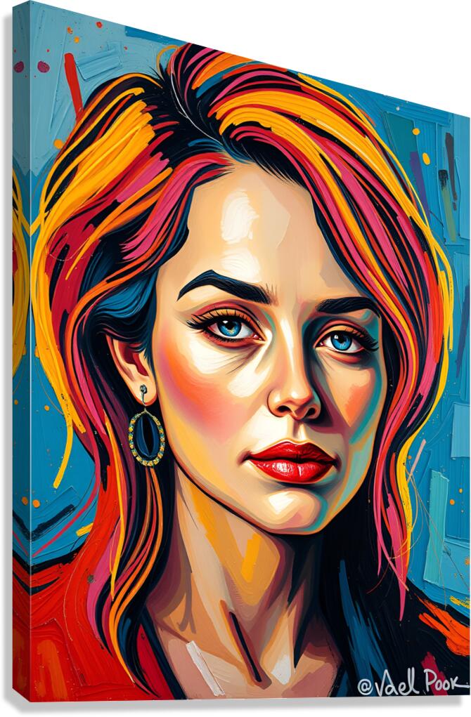 Portrait 70 Canvas Print