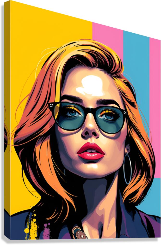 Portrait 78 Canvas Print