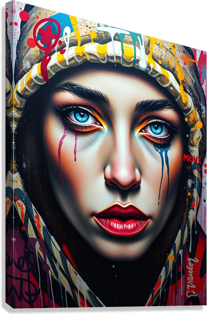 Portrait 89 Canvas Print